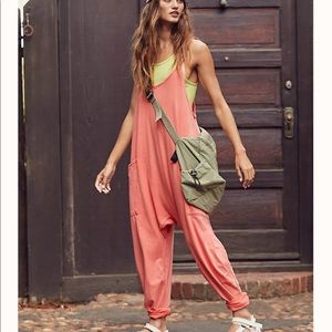 Free people hot shot onesie - candy apple